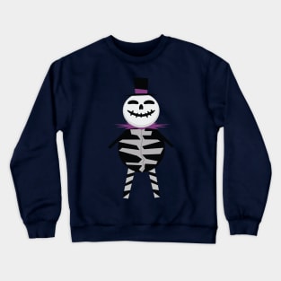 Spooky Figure / Creepy Character / Scary Cartoon Crewneck Sweatshirt